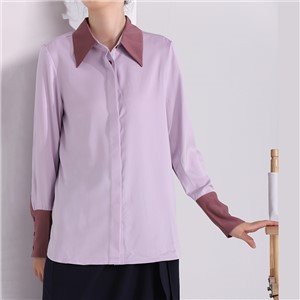 Ladies Loose Casual Long Sleeve Special Design Blouse Women Shirt