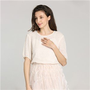 Fashion Blouses Shirts Chiffon Women Ladies Clothing Casual Autumn Printed Top